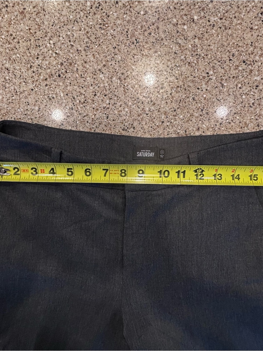 Kate Spade Saturday wide leg charcoal trousers  size 8